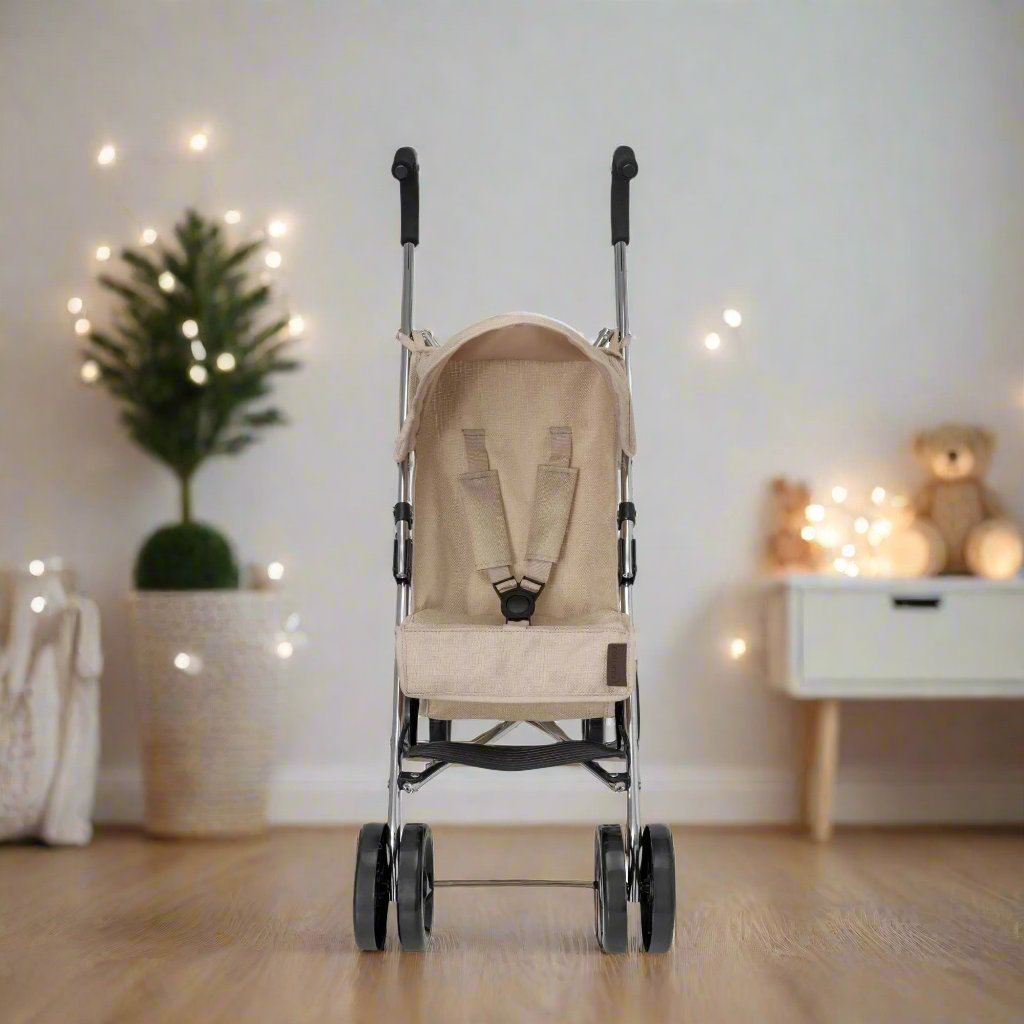 Celuna Premium Junior Dolls Stroller - Stone