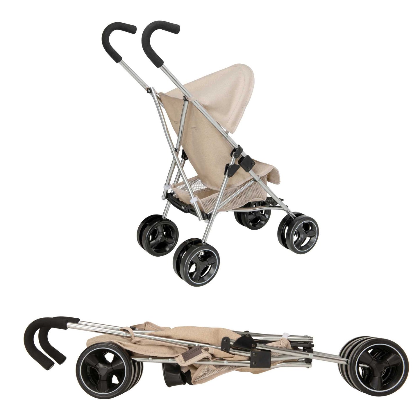 Celuna Premium Junior Dolls Stroller - Stone