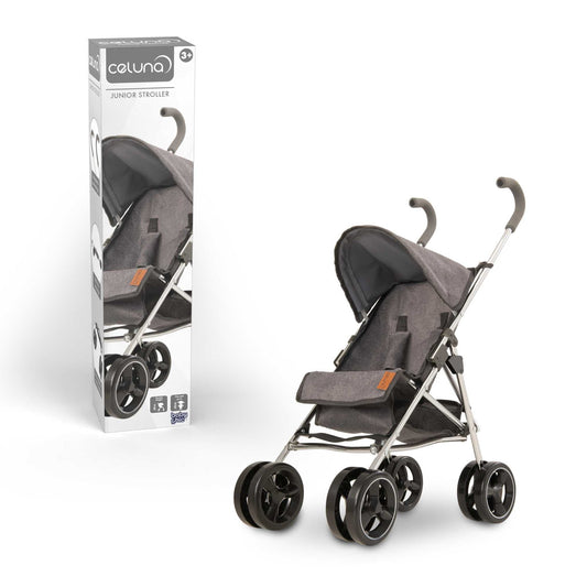 Celuna Premium Junior Dolls Stroller - Grey
