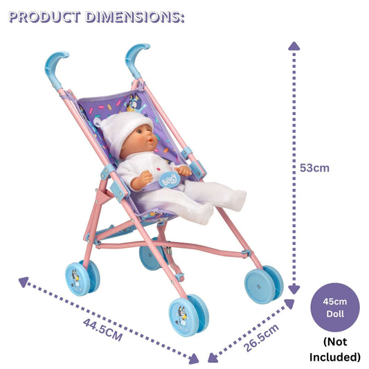 Bluey Junior Dolls Stroller